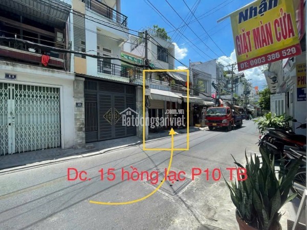 BÁN NHÀ 2 MẶT TIỀN – HỒNG LẠC, PHƯỜNG 10, QUẬN TÂN BÌNH