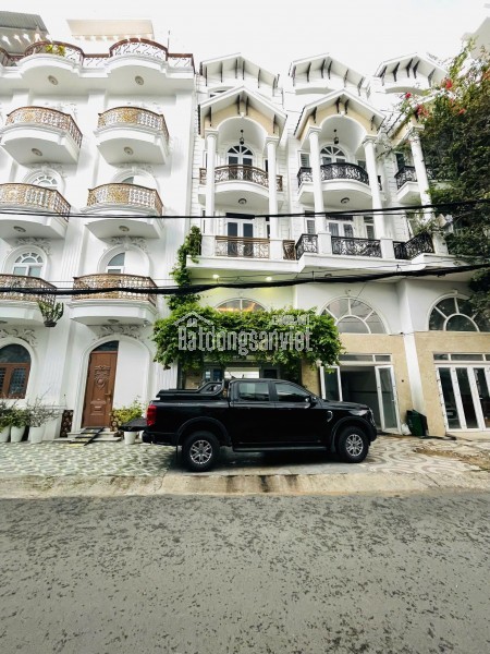 Biệt thự 5 lầu HXT thông Dương Quảng Hàm ngang 8m 180m2 tặng NT VÀNG 24K hồ bơi 37.9 tỷ