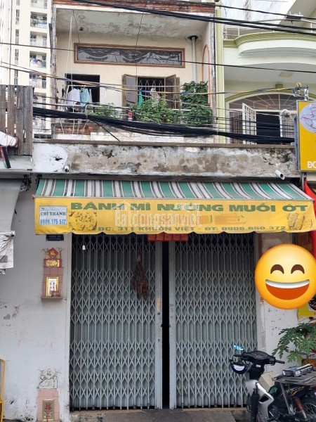 BÁN NHÀ CẤP 4 – KHUÔNG VIỆT, PHƯỜNG PHÚ TRUNG, QUẬN TÂN PHÚ