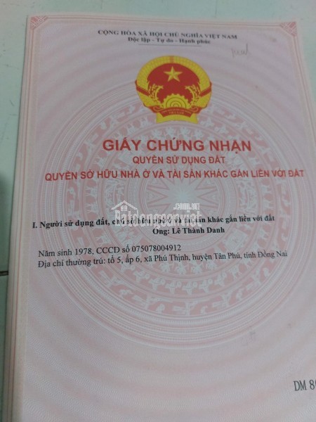 Giá rẻ đẹp Chỉ 1,5 Tỷ thôi sở hữu Đất TP. Long Khánh 184m2 ngay chợ, Vị trí đẹp