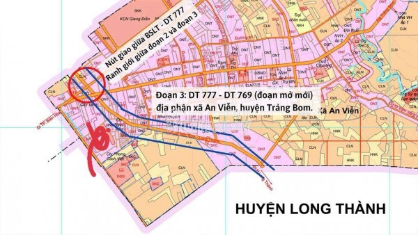 🌟 BÁN ĐẤT THỔ CƯ AN VIỄN – TRẢNG BOM – GIÁ CHỈ 1 TỶ ĐỒNG 🌟