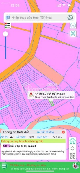 Đất nền Biên Hòa F0, full thổ cư, sang tên ngay
