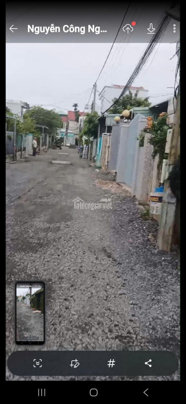 Bán Nhà P.6 TP Mỹ Tho. Khu trường Chính Trị Tỉnh. Ô tô lưu thông 2 chiều.