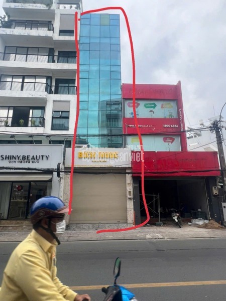 BÁN TOÀ NHÀ MẶT TIỀN – LÊ QUANG ĐỊNH, BÌNH THẠNH – 8 TẦNG, THANG MÁY