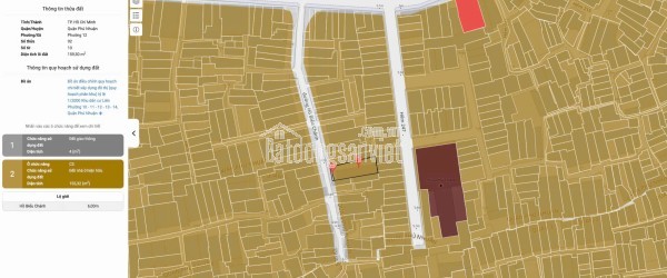 Chính Chủ Bán Mặt Tiền Hồ Biểu Chánh, P.12, Phú Nhuận: 6.6x22m, Giá Tốt 28 Tỷ!