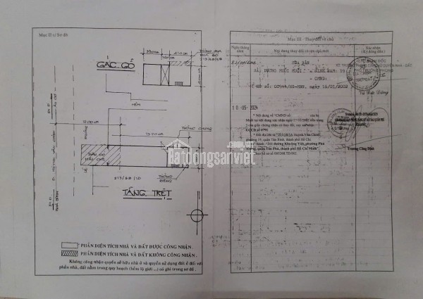 Bán Nhà Mặt Tiền Đường Khuông Việt, P. Phú Trung, Q. Tân Phú - 4x19m - 10.2 Tỷ