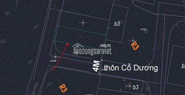 BÁN ĐẤT TẠI CỔ DƯƠNG - TIÊN DƯƠNG – ĐÔNG ANH – HÀ NỘI. Giá NHỈNH 4 TỶ