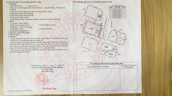 Chính Chủ Bán Tòa Nhà 7 Tầng – Nguyễn Đình Chính – Đang Cho Thuê Full – 31 Tỷ