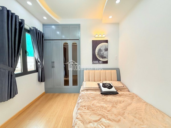 HẺM XE HƠI – KẾ MẶT TIỀN ÂU DƯƠNG LÂN – GẦN 100M² – 3 TẦNG KIÊN CỐ – GIÁ CHỈ 10.XX TỶ