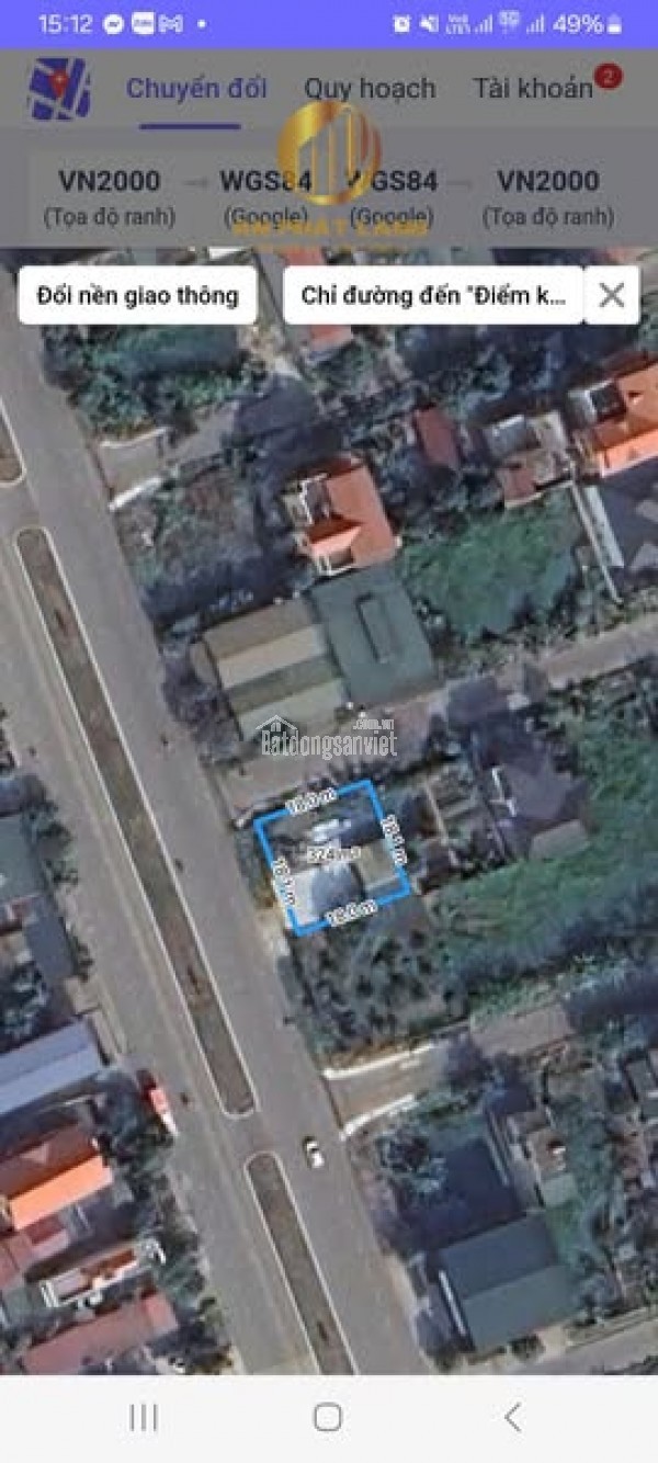 BÁN LÔ ĐẤT ĐẦU VE 2 MẶT ĐƯỜNG ĐÔI LÊ THÁI TỔ, 324m², 18m MẶT