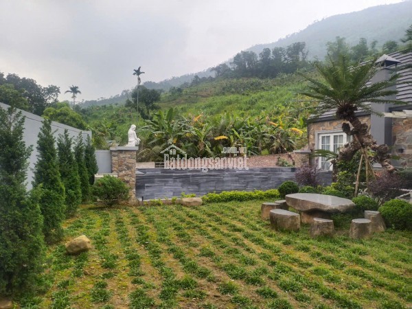 Bán biệt thự nhà vườn nghỉ dưỡng tại Phú Mãn, view suối đẹp - 516m2 - giá chỉ 8.5 tỷ