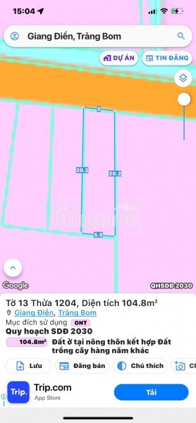 🌟 BÁN NHANH lô đất xã An Viễn, Đồng Nai – 115m² (5x23m) – Giá siêu mềm chỉ 1.1 tỷ – Sổ riêng thổ