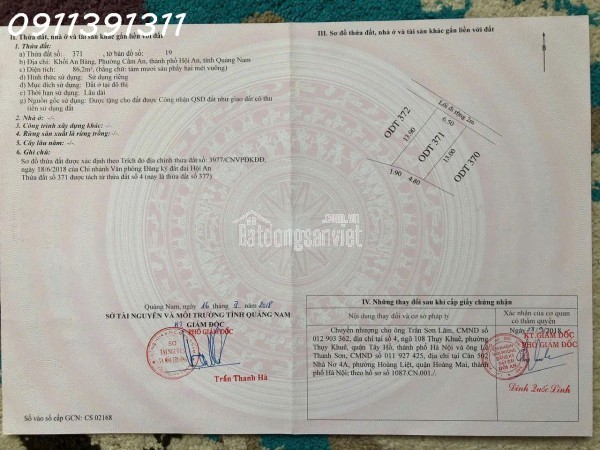 BĐS AN BÀNG – HỘI AN 09 LÔ ĐẤT ĐẸP GẦN BIỂN – PHÁP LÝ RÕ RÀNG – TIỀM NĂNG SINH LỜI CAO