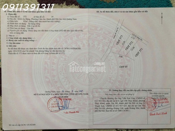 BĐS AN BÀNG – HỘI AN 09 LÔ ĐẤT ĐẸP GẦN BIỂN – PHÁP LÝ RÕ RÀNG – TIỀM NĂNG SINH LỜI CAO