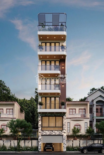 Bán nhà phố Tư Đình - Long Biên - đón cầu Trần Hưng Đạo 8 tầng thang máy