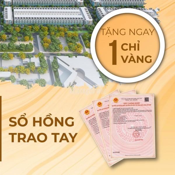 Giá chỉ từ 1 ,05tỷ/nền sở hữu đất liền thổ diện tích đa dạng từ 95m2 - 134m2.