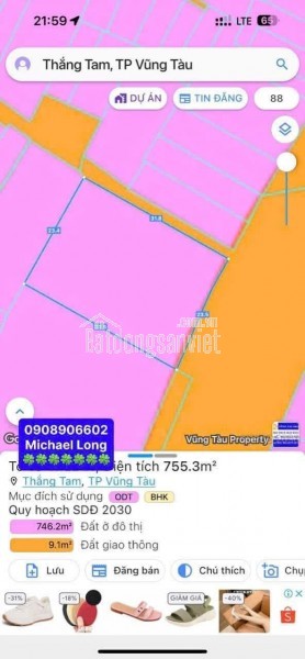 BÁN NHÀ ĐẸP KHU BÀN CỜ – HOÀNG VĂN THỤ, P.7, VŨNG TÀU
