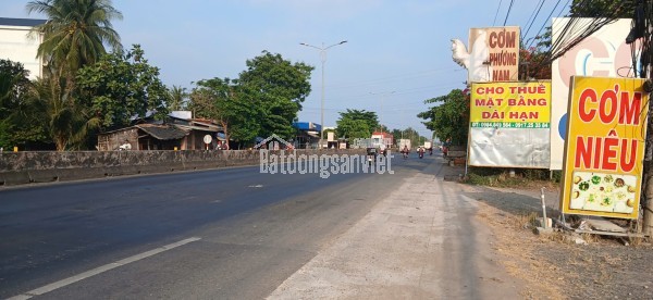 Gần Cầu Rượu. Khu đất CẠNH QUỐC LÔ 1A Rộng 2.260m2, Thạnh Phú, Châu Thành, TG.