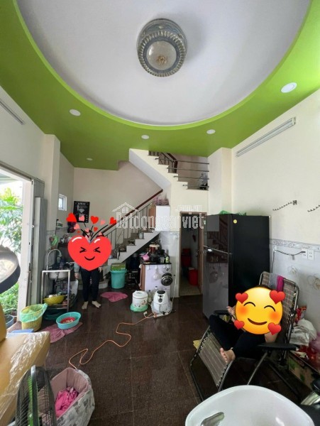 CĂN GÓC ĐƯỜNG XE HƠI THÔNG - 60M2 - 3 TẦNG - CHO THUÊ 18TR/TH - KHU DÂN TRÍ CAO
