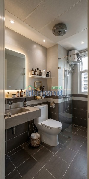 Cho thuê 2PN2WC - 12 triệu/tháng đủ nội thất - 74m2 The Park Residence
