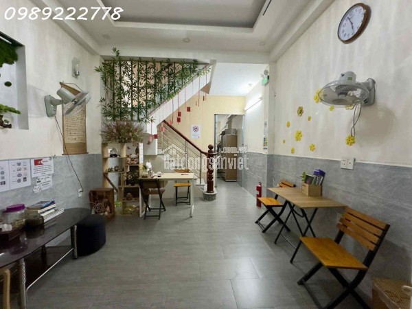 PHẠM NGŨ LÃO- PHỐ ĐI BỘ BÙI VIỆN - HẺM ÔTÔ KIA - 30M RA MẶT TIỀN - 58M²(4x15) - 3TẦNG + 4PN 3WC -