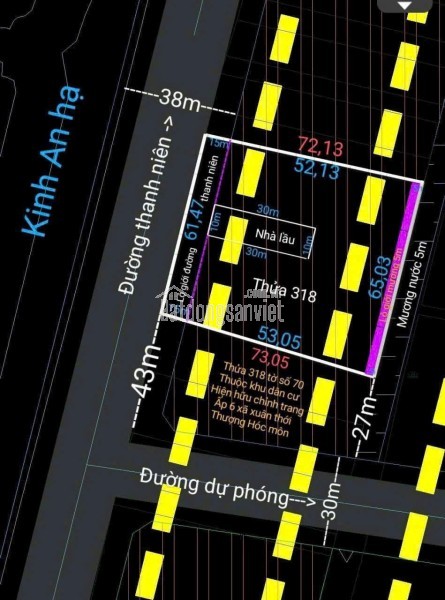 BÁN XƯỞNG 2 MẶT TIỀN TRẦN THỊ CỜ – DTCN 1.036,6M² – FULL THỔ CƯ 933,5M²