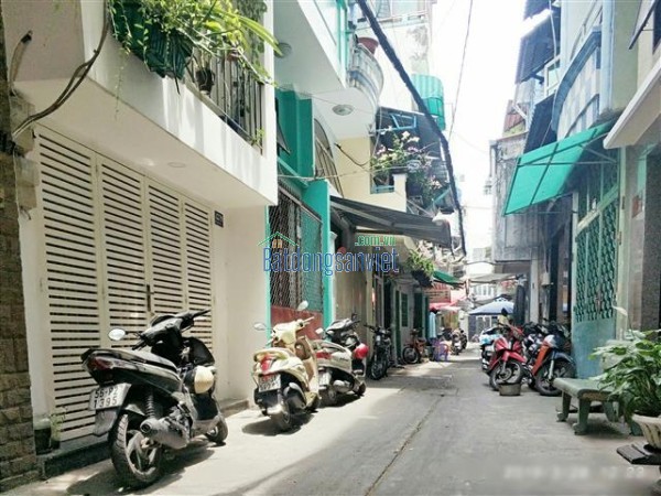 Chính chủ bán nhà 457/9 Điện Biên Phủ, P.3, Q3, nhà 2 mặt tiền hẻm