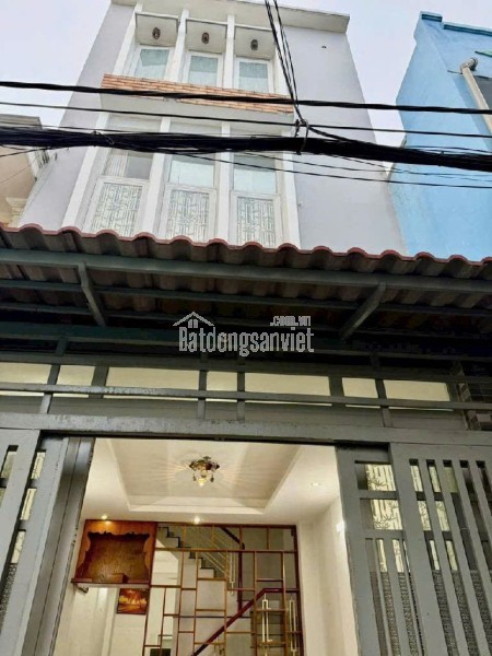 Hẻm 3,5m Trục Lê Văn Thọ - F8, ngay CV làng Hoa - 44m2, 3 Tầng 3Pn - Nhỉnh 5 tỷ