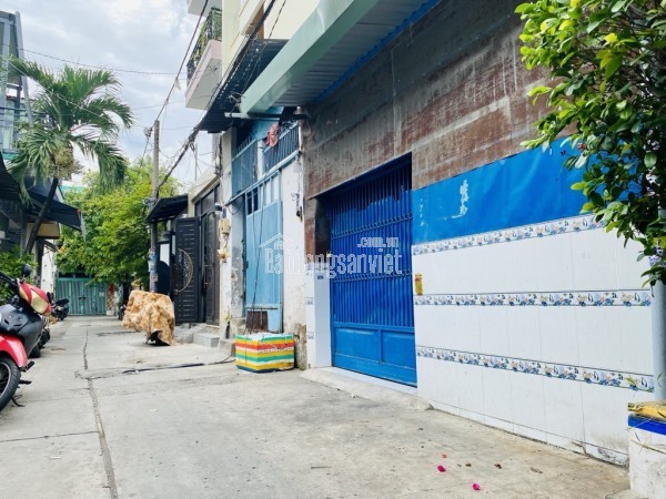 Bán nhà gần Kênh Nước Đen, Bình Tân – NHÀ 2 TẦNG – 4.7M x 17M – HẺM THÔNG – THÍCH HỢP ĐẦU TƯ – GIÁ