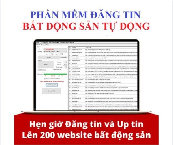 PHẦN MỀM ĐĂNG TIN BĐS VBDSP – TỰ ĐỘNG UP TIN LÊN TOP ALONHADAT