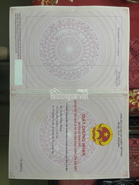 CHÍNH CHỦ CẦN BÁN LÔ ĐẤT CÓ VỊ TRÍ ĐẸP TẠI KHU 4B - P.VÂN PHÚ - VIỆT TRÌ - PHÚ THỌ
