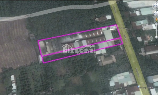 BÁN XƯỞNG (7.875m²) MẶT TIỀN TỈNH LỘ 15 – PHÚ HÒA ĐÔNG, CỦ CHI