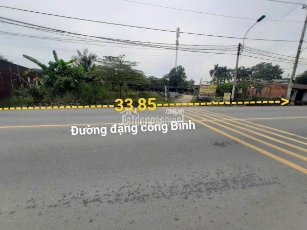 4.728M ĐẤT MẶT TIỀN ĐẶNG CÔNG BỈNH – ĐÃ SAN LẤP – PHÁP LÝ 3SHR