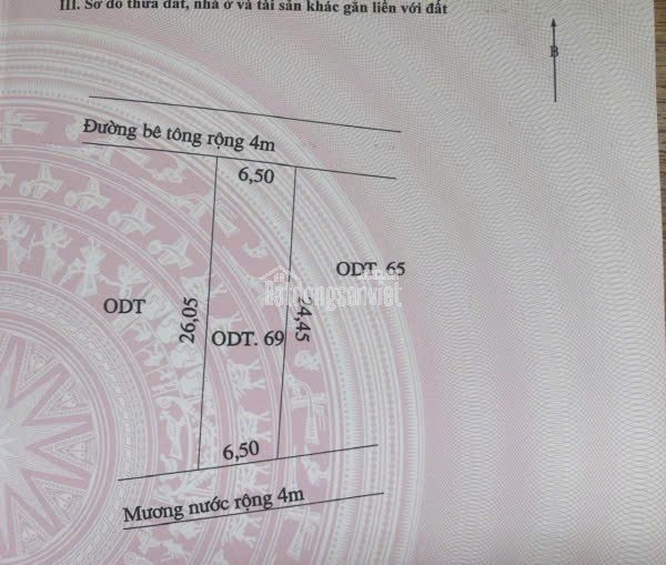 Cần bán đất đường Cửa Đại, phường Cẩm Châu, TP Hội An, Quảng Nam