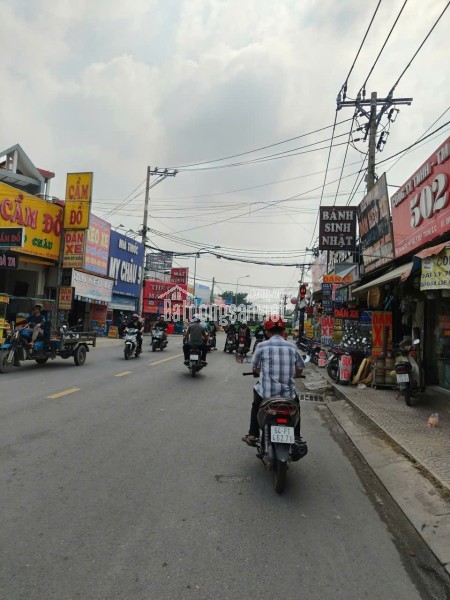 NHÀ MẶT TIỀN LÝ THƯỜNG KIỆT TT HÓC MÔN KHU NGÂN HÀNG CHỈ 12 TỶ