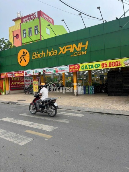 NHÀ MẶT TIỀN LÝ THƯỜNG KIỆT TT HÓC MÔN KHU NGÂN HÀNG CHỈ 12 TỶ