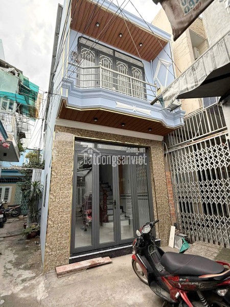 Nhà mới 3 mặt hẻm, nở hậu đường Phạm Thế Hiển P5Q8. Giá chỉ 4,45 tỷ TL