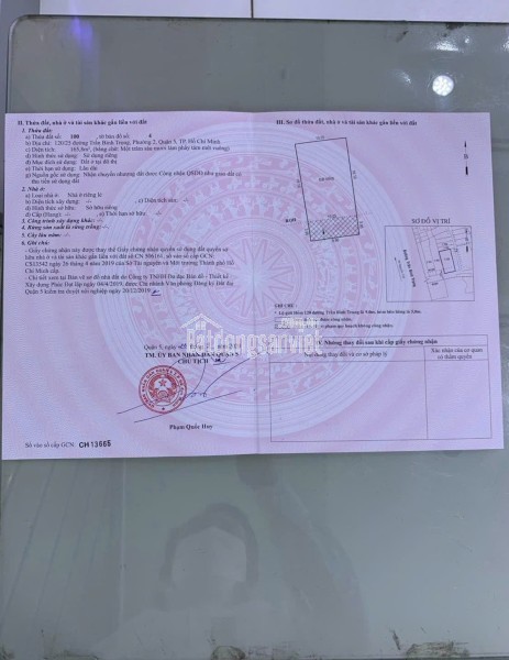 Bán Nhà Mặt Tiền 242B Phan Đình Phùng, phường 1,quận Phú Nhuận