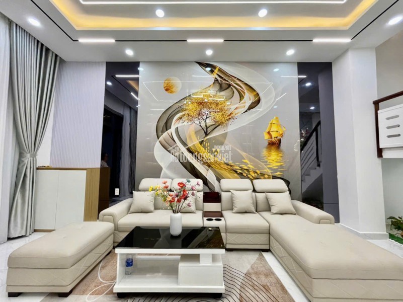 BÁN GẤP NHÀ MỚI XÂY HXH PHAN HUY ÍCH, P.12 GÒ VẤP, GIÁ TỐT CHỈ 7.6TY