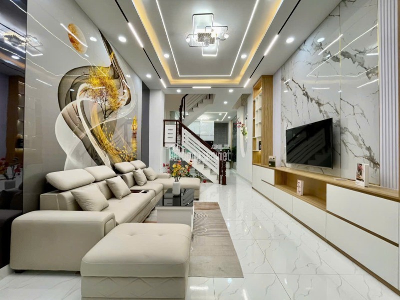 BÁN GẤP NHÀ MỚI XÂY HXH PHAN HUY ÍCH, P.12 GÒ VẤP, GIÁ TỐT CHỈ 7.6TY