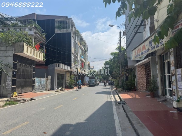 Bán đất mặt đường Trực Cát ngay ngã 3 - Đoạn đẹp nhất kinh doanh thuận tiện