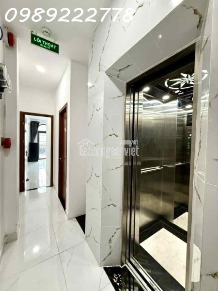 [#BÌNH_THẠNH]- P5- CHDV MẶT TIỀN ĐƯỜNG - DT 4.2X18- 6 TẦNG 14 PHÒNG THANG MÁY - MỚI 100% FULL TÍNH