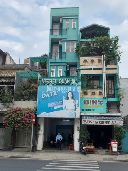 Bán Nhà Mặt Tiền 624 Điện Biên Phủ, phường 11, quận 10