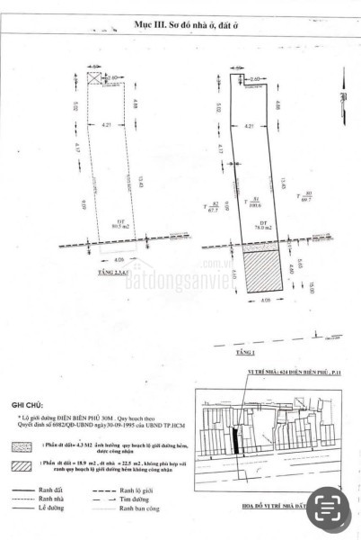 Bán Nhà Mặt Tiền 624 Điện Biên Phủ, phường 11, quận 10