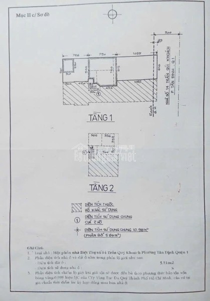 Bán Nhà Mặt Tiền 14 Trần Quý Khoách, Phường Tân Định, quận 1
