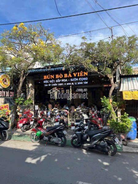 Chính Chủ Bán Mặt Tiền Ấp Chiến Lược, P:Bình Trị Đông, Q Bình Tân. DT: (9 x 15m), Chỉ 14 Tỷ 200