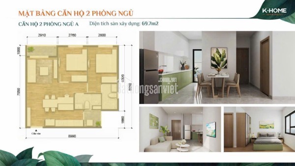 10 Căn Cuối Nhà Phố K-Home – Mặt Tiền Đẹp, Giá Ưu Đãi