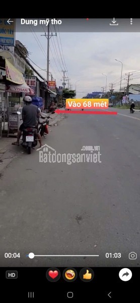 Lô đất 382 m2 ngay T𝐫𝐮𝐧𝐠 tâm KCN 𝐁𝐢̀𝐧𝐡 𝐓𝐚̣𝐨. Trung An, TP Mỹ Tho
