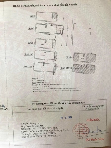 Chính Chủ Bán Mặt Tiền Đặng Văn Ngữ, P.10, Q.Phú Nhuận. DT: (5.6 x 18.5m), Giá Tốt 38 Tỷ, LH: