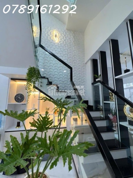 HẺM XE HƠI - NƠ TRANG LONG - P13 - 60M2 - 4 TẦNG - 4PN - SỔ VUÔNG - HOÀN CÔNG - TẶNG NỘI THẤT -